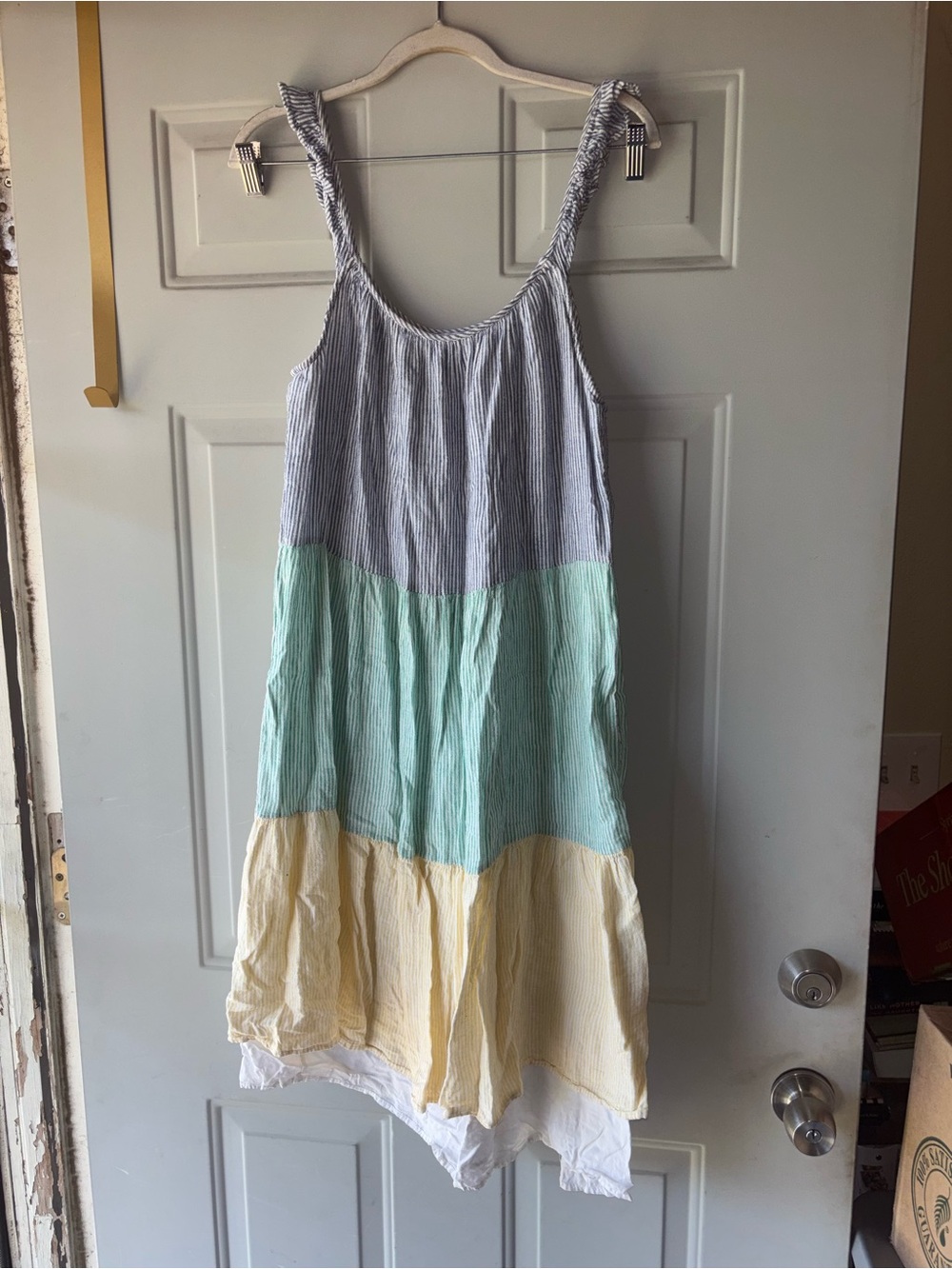 Rails multicolor striped sundress size M